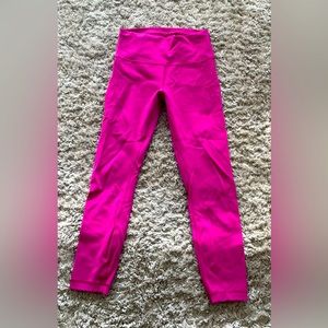 Lululemon Wunder Train Leggings 25”